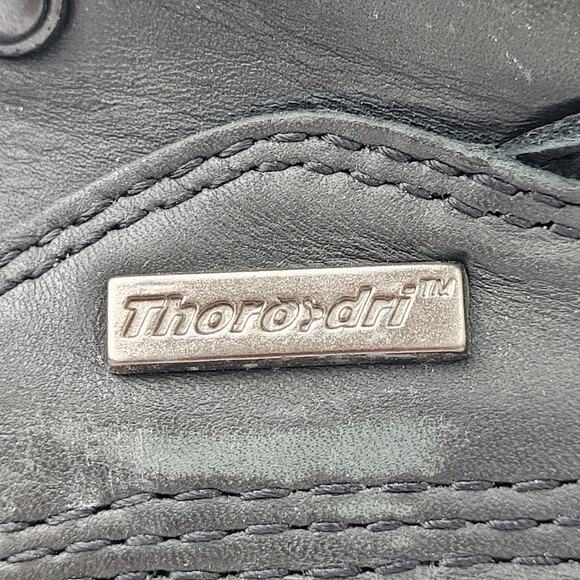 Thorogood 299 Railroad Steel Toe Thinsulate Ultra Black Leather Boots Sz 12 - Picture 7 of 9